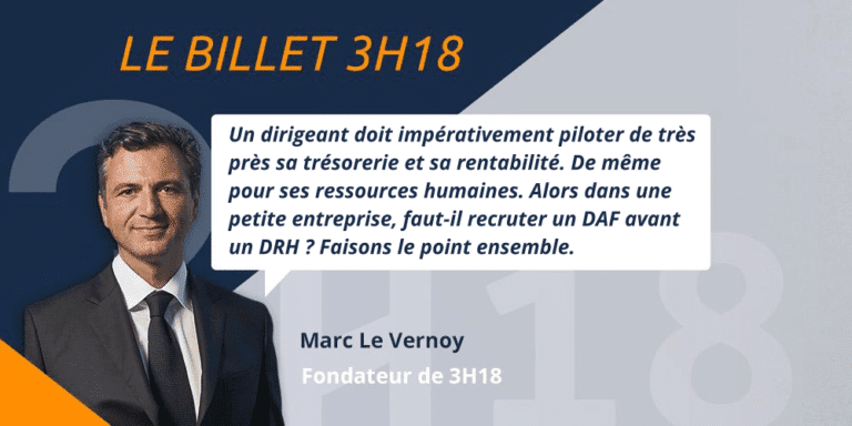 BILLET 3H18-36 PME DAF DRH recrutement